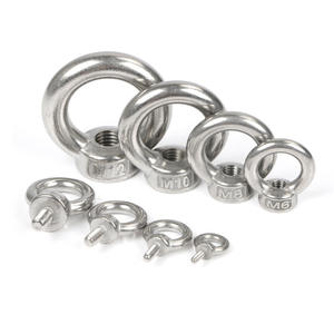 Tuercas de Anillo de Elevación de Acero Inoxidable 304 FLYHIGHER M6-M14, Grado 8.8, Acabado Liso, Resistentes, y Pernos de Anillo Marinos para Tornillos de Ojo - Product Image 3