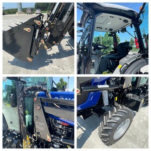 Tracteur agricole 75 CV 4 roues motrices avec chargeur frontal |   Tracteur diesel Euro 5 économique |   Stock disponible Livraison rapide - Product Image 4