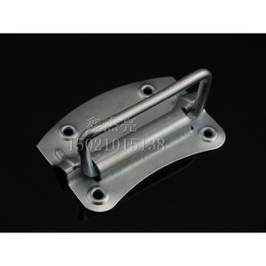 มือจับกล่องเหล็กแบบหนา 120 มม. ชุบสังกะสี สำหรับกล่องไม้ ใช้ในงานอุตสาหกรรม - Product Image 4
