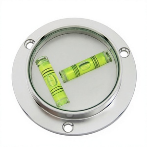 Nivel de burbuja doble tipo T de metal Heng Da Shui Ping Yi 9418, herramienta de nivelación de alta precisión de grado industrial - Product Image 1