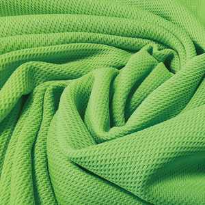 75D ถักตาข่ายตานก100% โพลีเอสเตอร์ผ้าลามิเนตตาข่ายรีไซเคิลสำหรับพื้นรองเท้าโฟม - Product Image 4