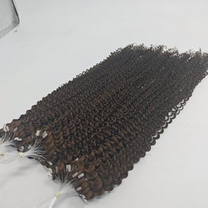 <span class=keywords><strong>ผม</strong></span>ต่อแบบใหม่ ใช้งานง่าย <span class=keywords><strong>ผม</strong></span>แท้รัสเซีย H6 ขายส่งแบบ Double Drawn <span class=keywords><strong>ผม</strong></span>หยิกฟู H6 แบบขนนก - Product Image 4