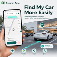 Traceur GPS Trevaron pour voiture avec géolocalisation, zone de sécurité, historique des itinéraires, alerte de coupure de courant et alerte de batterie faible