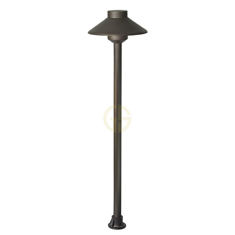 High Quality Low Voltage 12V Outdoor Waterproof Antique Bronze Finish Brass Landscape Light Path Light Garden Light