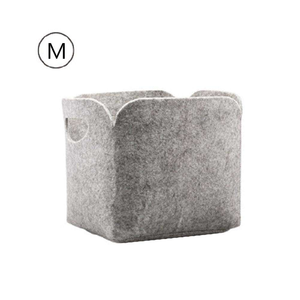 Cajas de Almacenamiento Rectangulares de Fieltro de Poliéster Sostenible, Estilo Americano Simple, Multifuncionales, de Gran Capacidad, para Uso Doméstico - Product Image 3