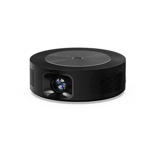 โปรเจคเตอร์มินิ LED ระบบแอนดรอยด์ สมาร์ท รองรับ WiFi แบบดูอัลแบนด์ ความละเอียด 1080P ทีวีไร้สายแบบพกพาสำหรับใช้ในบ้าน รุ่น H66 อุปกรณ์นำเสนอภาพ โปรเจคเตอร์ LCD รุ่น H66 - Product Image 1