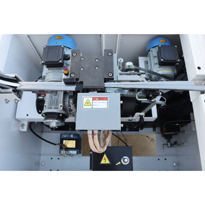 SPK-101B Automatic PLC Hydraulic Driven Motor Pump PP Strap <b>Low</b> <b>Table</b> Arch Strapping Machine with Wood Packaging Easy to Operate - Product Image 6