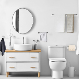 Ensemble moderne de 5 accessoires de salle de bain, comprenant un ensemble d'accessoires de <span class=keywords><strong>toilette</strong></span>, un ensemble de porte-peignoirs et un ensemble de barres porte-serviettes, <span class=keywords><strong>pour</strong></span> hôtel - Product Image 6