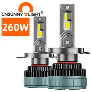 法罗Focos发光二极管Lampadas Faros汽车照明系统260W Luces发光二极管Para Carros Accesorios De Luz De Coche发光二极管S车灯