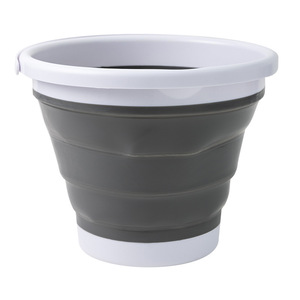 Hộ gia đình ráp có thể gập lại nước xô màu xanh vuông có thể gập lại ráp Silicone nước xô - Product Image 2