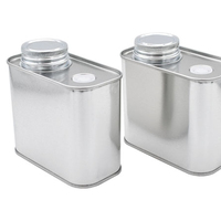 Boîte d'emballage vide de stockage de thé de sécurité alimentaire boîte de conserve en métal de grain de café avec valve