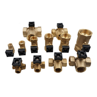 Vannes de régulation proportionnelles électriques Winvall 6N.m 24VDC/AC 0-10V 4-20mA Vanne à bille motorisée modulante DN32 DN40 DN50