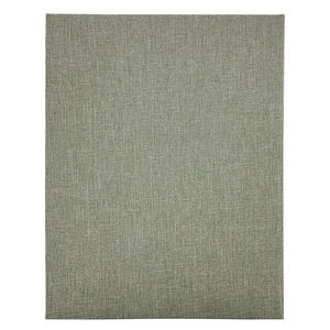 Porta Menús de Tela para Restaurante, MOQ Bajo, Menú de Lino de Alta Calidad, Cubierta de Menú de 2 Páginas con Anillas - Product Image 2