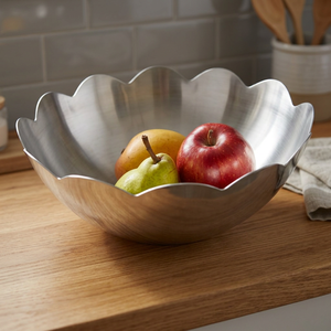 Bol à fruits en acier inoxydable poli classique de qualité supérieure, écologique, pour la maison, les restaurants, les hôtels, disponible en gros, Mayur - Product Image 3