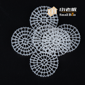 Remplissage de bord transparent MBBR antichoc, grande surface, traitement des eaux usées - Product Image 1