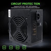 Penjualan laris daya terukur 650 watt PC PSU Unit suplai daya 110V 220V ATX dengan Status stok
