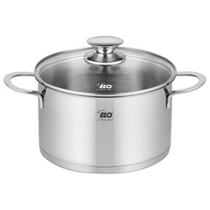 Olla para asar Elo Galant de 2.5L de acero inoxidable con tapa para cocinar - Product Image 1
