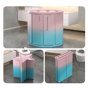 फैक्टरी थोक नए डिजाइन pvc फ्रीस्टैंडिंग बाथटब के लिए वयस्क स्नान टब फोल्डेबल स्पा पोर्टेबल बाथटब के लिए - Product Image 5