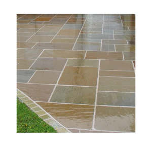 Losas de Piedra Natural Raj Blend Sandstone para Revestimiento de Paredes, Pisos, Patios, Terrazas, Caminos, Piedra de Diseño Premium para Exteriores - Product Image 1