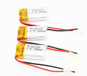 Batería recargable de polímero de litio 3,7 V 601220 100mah batería de almacenamiento de iones de litio - Product Image 2