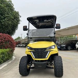 Customizable 6-seat Redesigned Electric Luxury Golf Cart with Off-road Style Tires and <b>70</b>-90km Driving Range - Product Image 3