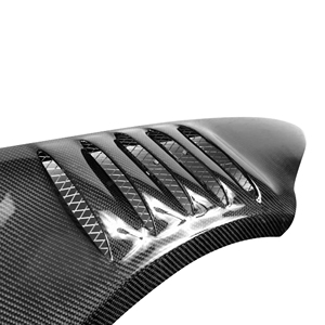 Finiture Parafango Anteriore in Vera Fibra di Carbonio Stile MBJ per <span class=keywords><strong>BMW</strong></span> Serie 3 <span class=keywords><strong>E92</strong></span> LCI 2008-2013 335i Coupé <span class=keywords><strong>E92</strong></span> - Product Image 4