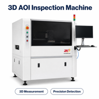 Systèmes d'inspection optique automatisée, machine AOI 3D 360° °   Couverture optique pour pièces ultra-miniatures 01005 – Ventes directes usine Chine