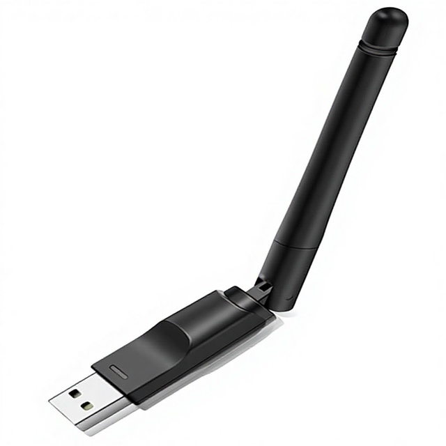 150Mbps USB WiFi Adapter RT7601 Chip for Raspberry Pi 2/3/4/Zero Desktop/Laptop Windows/MAC/Linux Set-Top Box-External