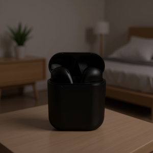 Auricolari Wireless Myrva Twins Neri con Custodia di Ricarica per Uso Quotidiano - Product Image 2