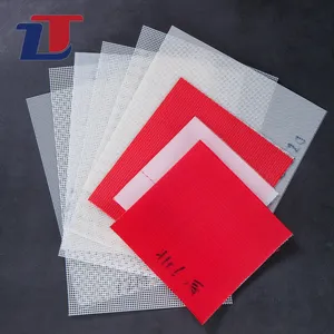 Plain Fabric Polyester Square Mesh Conveyor Belt For Drying Oatmeal Polyester Mesh Filter Conveyor Belt