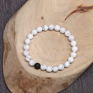 <span class=keywords><strong>Bracelet</strong></span> en <span class=keywords><strong>pierre</strong></span> de lave naturelle, pour hommes, diffuseur d'<span class=keywords><strong>huile</strong></span> <span class=keywords><strong>essentielle</strong></span>, de perles de <span class=keywords><strong>pierre</strong></span> <span class=keywords><strong>volcanique</strong></span>, vente en gros - Product Image 4