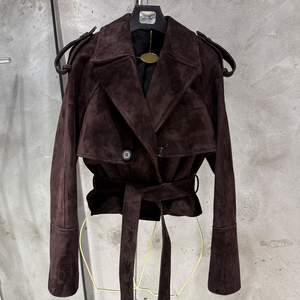 Hot <strong>Sales</strong> Vintage Suede <strong>Jackets</strong> Genuine Sheep Leather <strong>Jacket</strong> Suede <strong>Jackets</strong> for <strong>Ladies</strong> - Product Image 1