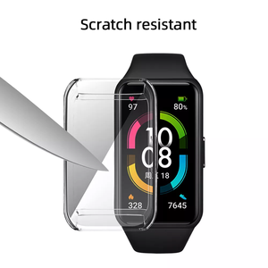 Housse de protection plein écran coque souple en TPU électrolytique pour Huawei honour <span class=keywords><strong>6</strong></span> huawei <span class=keywords><strong>band</strong></span> 7 6pro - Product Image 3