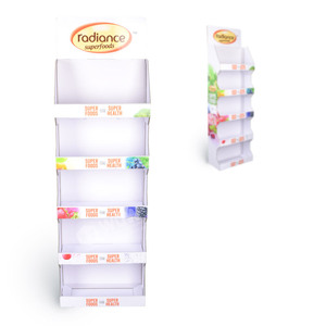 Freistehendes 5-stufiges Display-Rack für Werbung für POS-Karton-Bonbon-Kartoffel <span class=keywords><strong>chips</strong></span> - Product Image 4