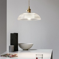 Luminaire suspendu en laiton et verre, style nordique japonais minimaliste, créatif, rétro, pour restaurant, balcon, couloir, gîte, bar, style Ins
