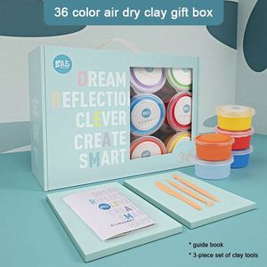 Hot Sale 24/36/48 Color Kids Relieve Stress Toy Super Light <b>Polymer</b> Modeling Soft air Dry Clay - Product Image 6