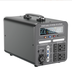 Système de stockage d'énergie solaire 220V, batterie au phosphate de fer lithium, station d'alimentation solaire portable d'extérieur, générateur d'énergie de camping 600W - Product Image 2