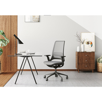 Chaise de bureau pivotante moderne en maille, vente directe usine, mobilier de bureau, chaise de direction pour école, hôpital, hôtel