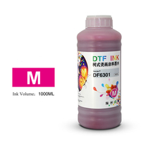 Muestras Gratis de Tinta de Transferencia de Pigmentos DTF, Tinta de Impresión de Película de 1000 ml para Impresoras L1800, 4720, I3200, R1390