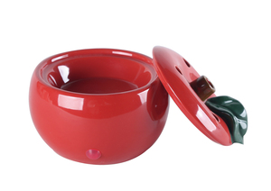 Quemador de Cera Eléctrico de Cerámica con Forma de Manzana para Incienso, Aceite y Velas - Product Image 2