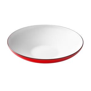 Thickened Tricolor Melamine <b>Plates</b> Round <b>Large</b> Deep For Restaurants Hotels Party Dishes - Product Image 5