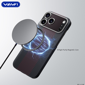 Étui <span class=keywords><strong>de</strong></span> <span class=keywords><strong>téléphone</strong></span> VAWI V-K01 en fibre d'aramide véritable pour iPhone 15~17, <span class=keywords><strong>coque</strong></span> <span class=keywords><strong>de</strong></span> luxe en fibre <span class=keywords><strong>de</strong></span> carbone pour Samsung Android - Product Image 5