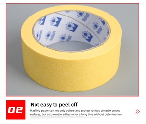 Nhiệt độ cao kháng masking tape nhiệt-kháng phun masking tape Nhà cung cấp - Product Image 6