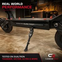 Béquille Carbonrevo pour trottinette électrique Dualtron – Support de stationnement durable, léger, longue durée, résistant à la corrosion