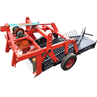 Récolteuse d'arachides automotrice anti-colmatage à vibration, largeur de travail de 700 mm pour la récolte d'arachides sur petites exploitations agricoles
