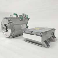 Kit de conversion de véhicule électrique, puissance nominale/puissance de crête 30 kW/60 kW, vitesse maximale 9000 tr/min, moteur PMSM avec contrôleur de moteur