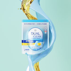 CLA OEM ODM Capsules de lessive tout-en-un, double action ultra-nettoyante, parfum coton, déodorant concentré, 8g, origine Corée, détergent en capsules - Product Image 1