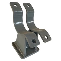 Support de fixation/support de tuyau en acier galvanisé au carbone de haute qualité, personnalisable, réglable, OEM personnalisable