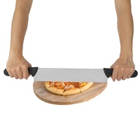 Coupe-pizza commercial robuste de 12, 14 et 16 pouces, coupe-pizza extra-large en acier inoxydable, coupe-fromage