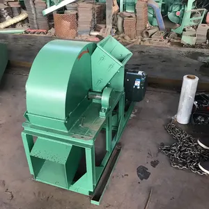 Sawdust Portable Hammer Mill Crusher Wood Shredder Biomass Shredding Machine